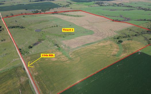 595 +/- Acres Washington Co. KS Land Auction